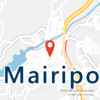 Mapa com localização da Agência AC MAIRIPORA