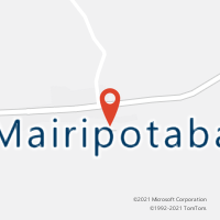 Mapa com localização da Agência AC MAIRIPOTABA