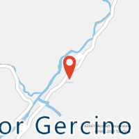 Mapa com localização da Agência AC MAJOR GERCINO