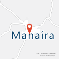 Mapa com localização da Agência AC MANAIRA