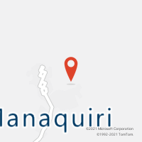 Mapa com localização da Agência AC MANAQUIRI