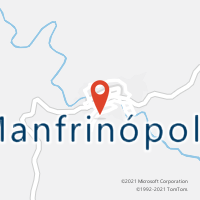 Mapa com localização da Agência AC MANFRINOPOLIS