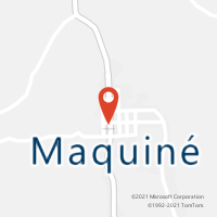 Mapa com localização da Agência AC MAQUINE