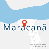 Mapa com localização da Agência AC MARACANA