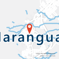 Mapa com localização da Agência AC MARANGUAPE