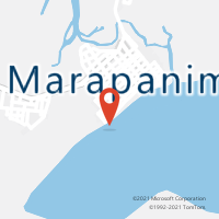 Mapa com localização da Agência AC MARAPANIM