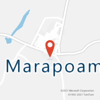 Mapa com localização da Agência AC MARAPOAMA
