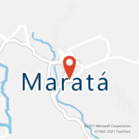 Mapa com localização da Agência AC MARATA