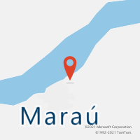 Mapa com localização da Agência AC MARAU