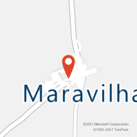Mapa com localização da Agência AC MARAVILHA