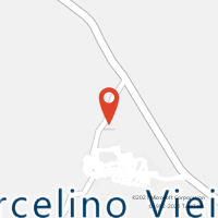Mapa com localização da Agência AC MARCELINO VIEIRA
