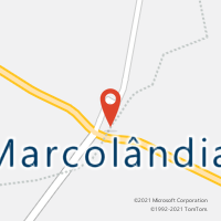 Mapa com localização da Agência AC MARCOLANDIA