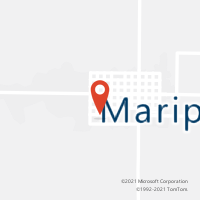 Mapa com localização da Agência AC MARIPA