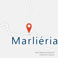 Mapa com localização da Agência AC MARLIERIA