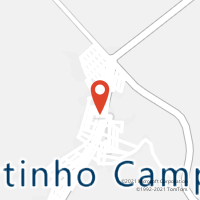 Mapa com localização da Agência AC MARTINHO CAMPOS