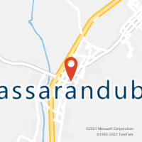 Mapa com localização da Agência AC MASSARANDUBA