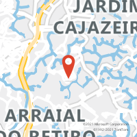 Mapa com localização da Agência AC MATA ESCURA