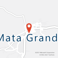 Mapa com localização da Agência AC MATA GRANDE