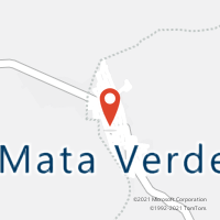Mapa com localização da Agência AC MATA VERDE
