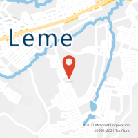 Mapa com localização da Agência AC MATEUS LEME
