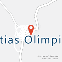 Mapa com localização da Agência AC MATIAS OLIMPIO