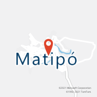Mapa com localização da Agência AC MATIPO