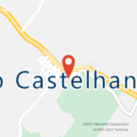 Mapa com localização da Agência AC MATO CASTELHANO