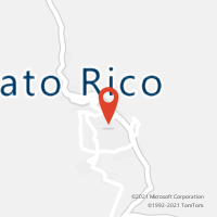 Mapa com localização da Agência AC MATO RICO