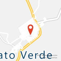 Mapa com localização da Agência AC MATO VERDE