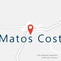 Mapa com localização da Agência AC MATOS COSTA