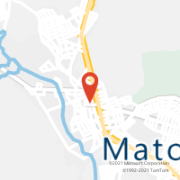 Mapa com localização da Agência AC MATOZINHOS