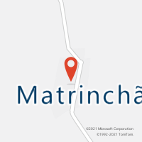 Mapa com localização da Agência AC MATRINCHA