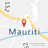 Mapa com localização da Agência AC MAURITI