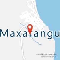 Mapa com localização da Agência AC MAXARANGUAPE