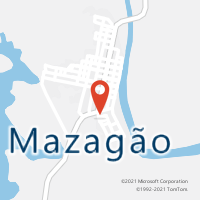 Mapa com localização da Agência AC MAZAGAO