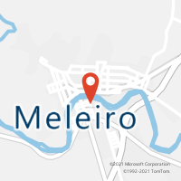 Mapa com localização da Agência AC MELEIRO