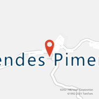 Mapa com localização da Agência AC MENDES PIMENTEL