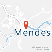 Mapa com localização da Agência AC MENDES