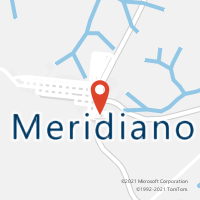 Mapa com localização da Agência AC MERIDIANO