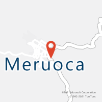 Mapa com localização da Agência AC MERUOCA