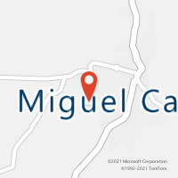 Mapa com localização da Agência AC MIGUEL CALMON