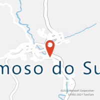 Mapa com localização da Agência AC MIMOSO DO SUL
