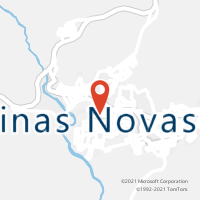 Mapa com localização da Agência AC MINAS NOVAS