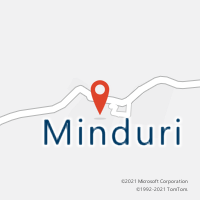 Mapa com localização da Agência AC MINDURI