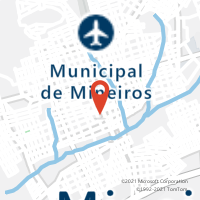 Mapa com localização da Agência AC MINEIROS