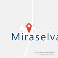 Mapa com localização da Agência AC MIRASELVA