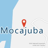 Mapa com localização da Agência AC MOCAJUBA