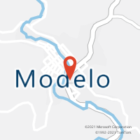 Mapa com localização da Agência AC MODELO