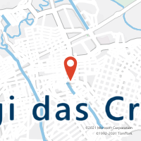 Mapa com localização da Agência AC MOGI DAS CRUZES