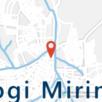 Mapa com localização da Agência AC MOGI MIRIM